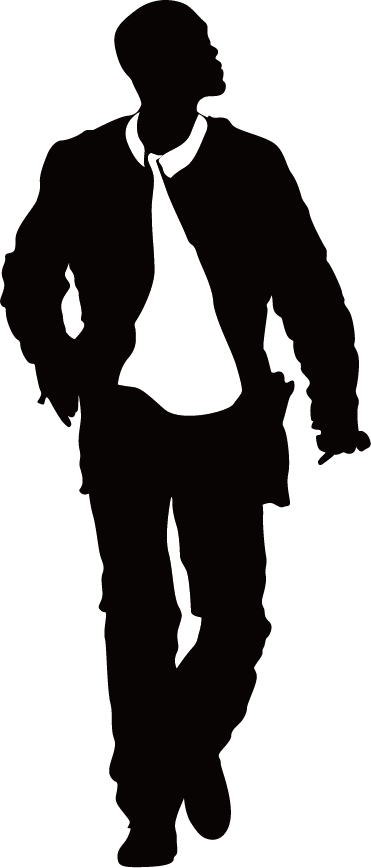 Male Model Silhouette at GetDrawings | Free download