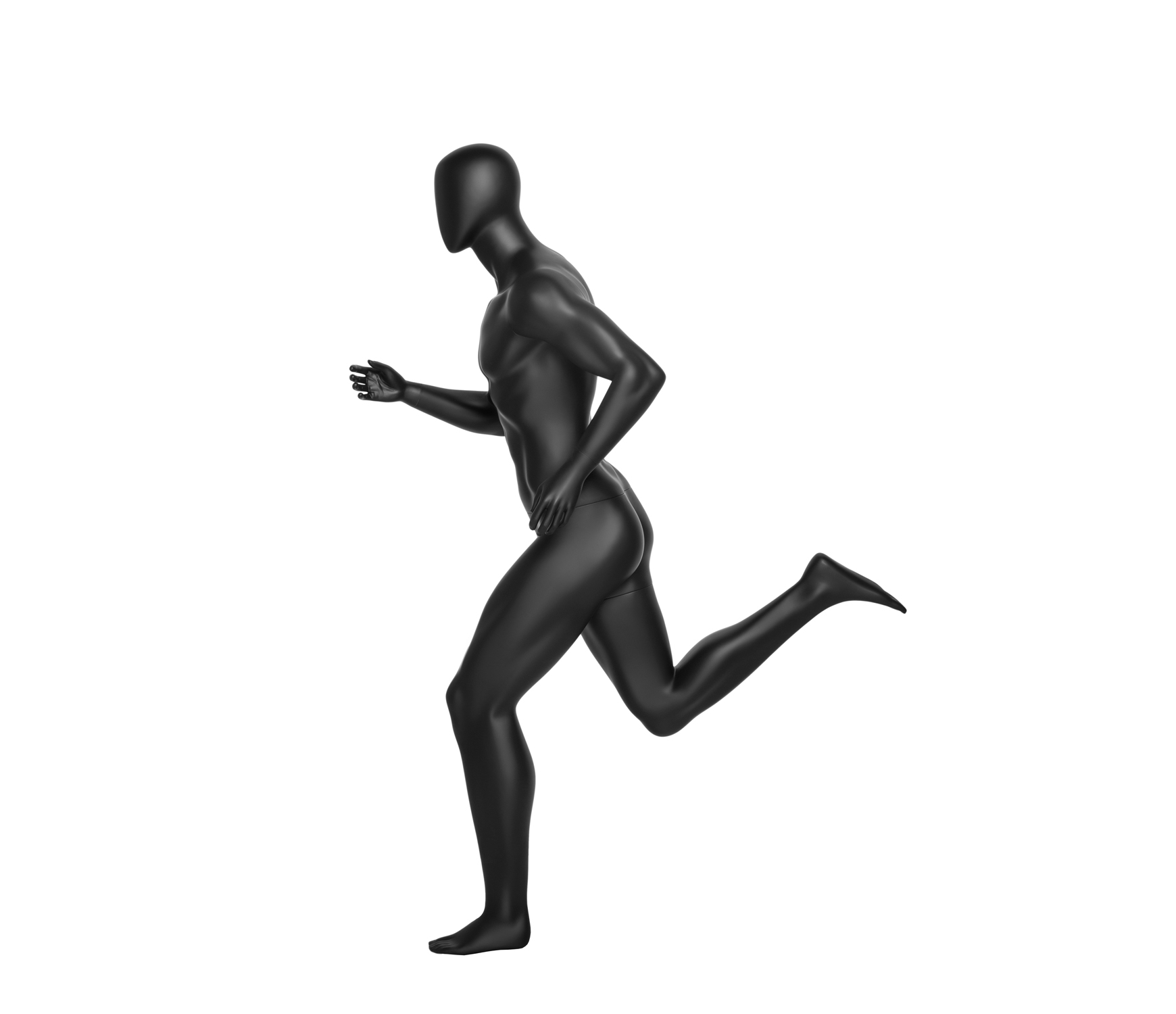 1740x1500 Male Abstract Runner Mannequin