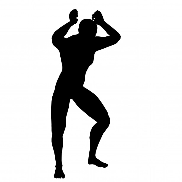 615x615 Male Silhouette Free Stock Photo