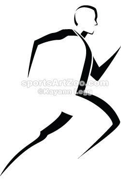 250x375 Male Runner Stylized Tattoo, Tatoo And Tatoos