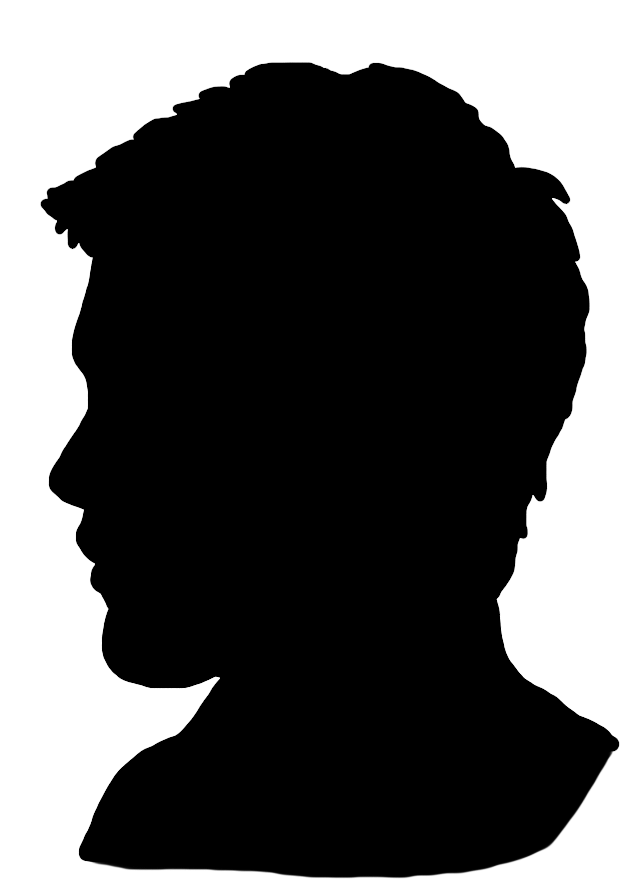 632x886 Face Silhouettes Of Men, Women And Children