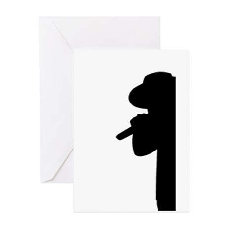 460x460 The Music Man Greeting Cards