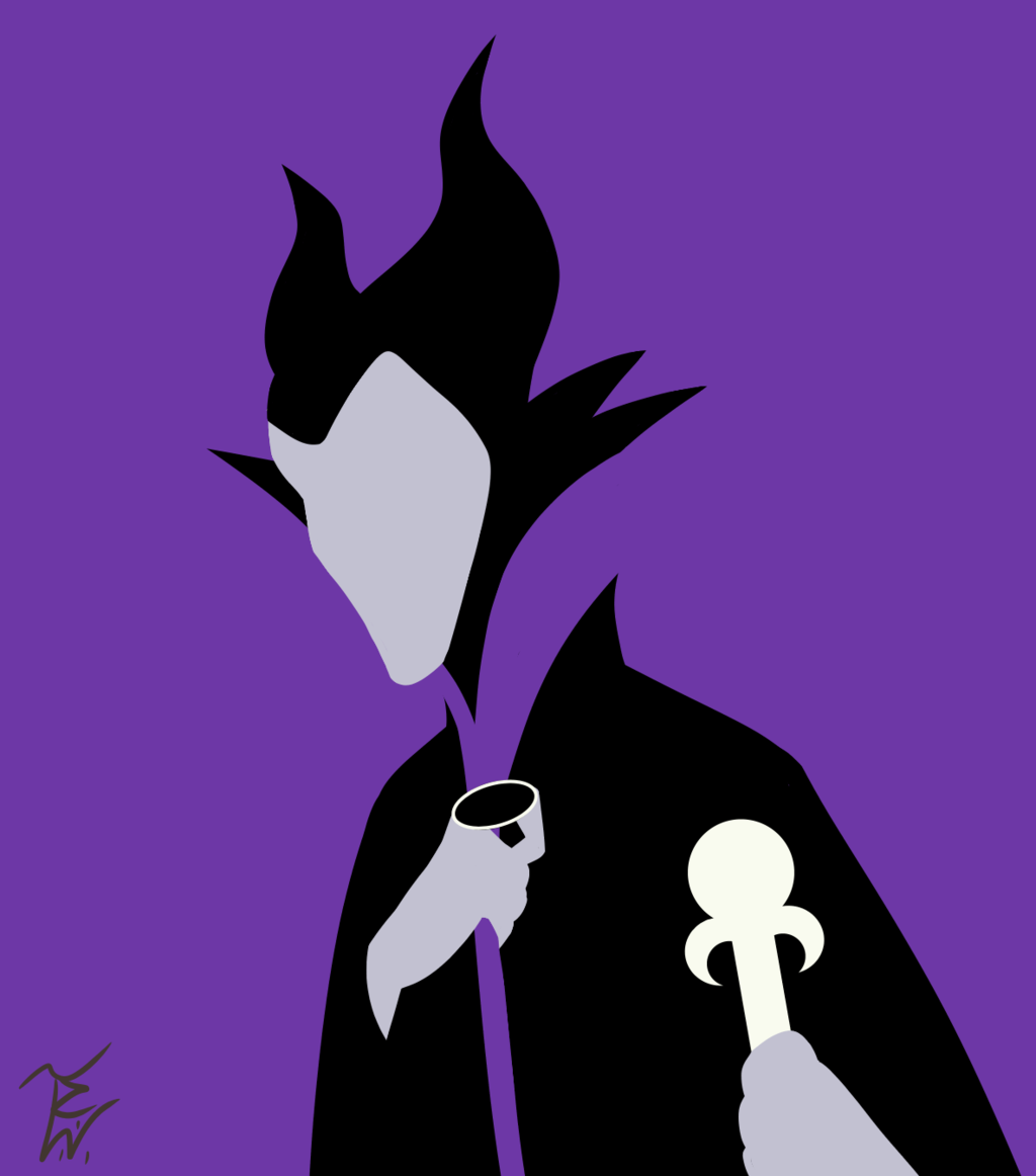 1024x1162 Disney Villains Maleficent (Minimalist Redux) By Taiylorwallace