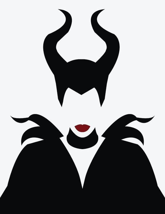 564x732 Maleficent Stencil