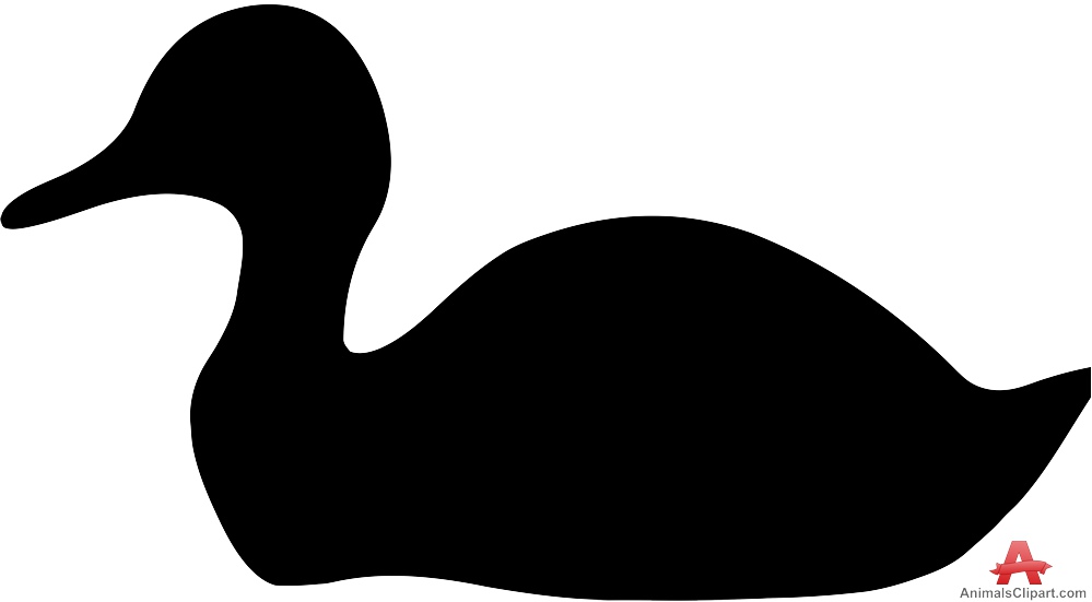 999x551 Mallard Duck Silhouette Free Clipart Design Download