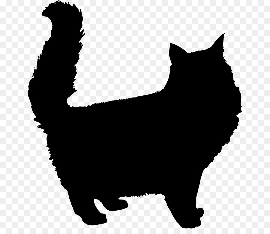 900x780 Persian Cat Kitten Silhouette Clip Art