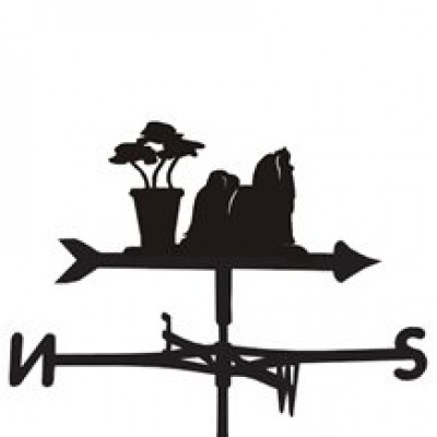 400x400 Chisholm Gallery Silhouetted Feline Amp Canine Weathervanes