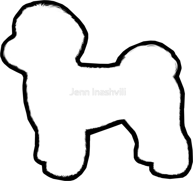 800x750 Maltese Silhouette(S) Stickers By Jenn Inashvili Redbubble