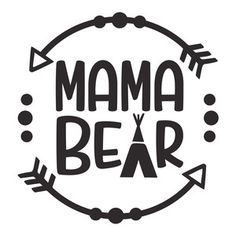 236x236 Mama Bear Logo Bear Logo, Silhouette Design And Silhouette