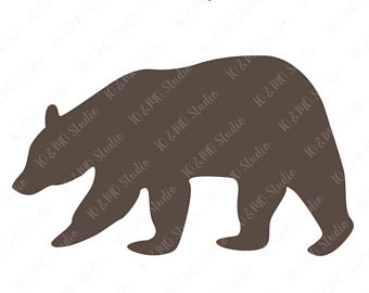 340x270 Bear Svg Etsy