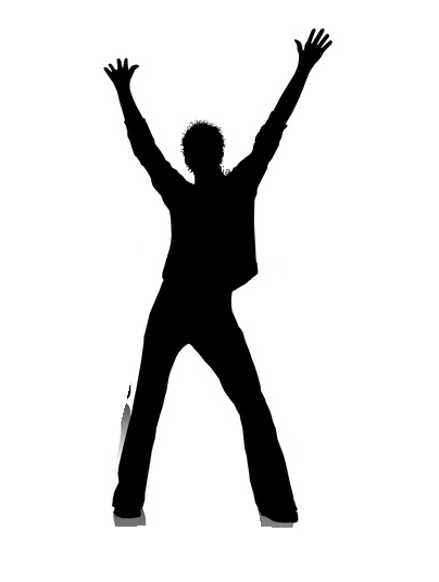 404x536 Man Dancing Clipart