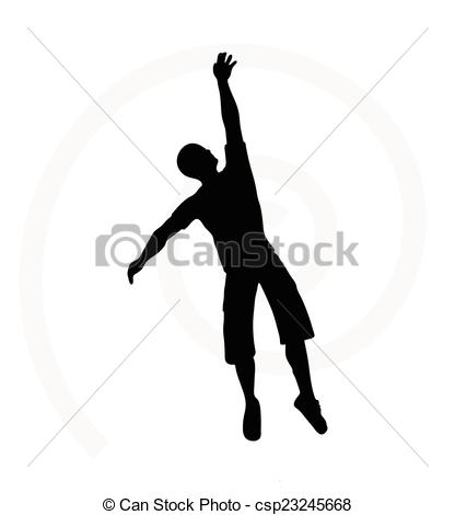 416x470 Man Silhouette Isolated On White Background