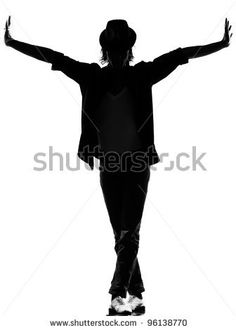 236x330 Full Length Silhouette Of A Young Man Dancer Dancing Funky Hip Hop