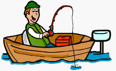 400x244 Sport Fishing Boat Clipart