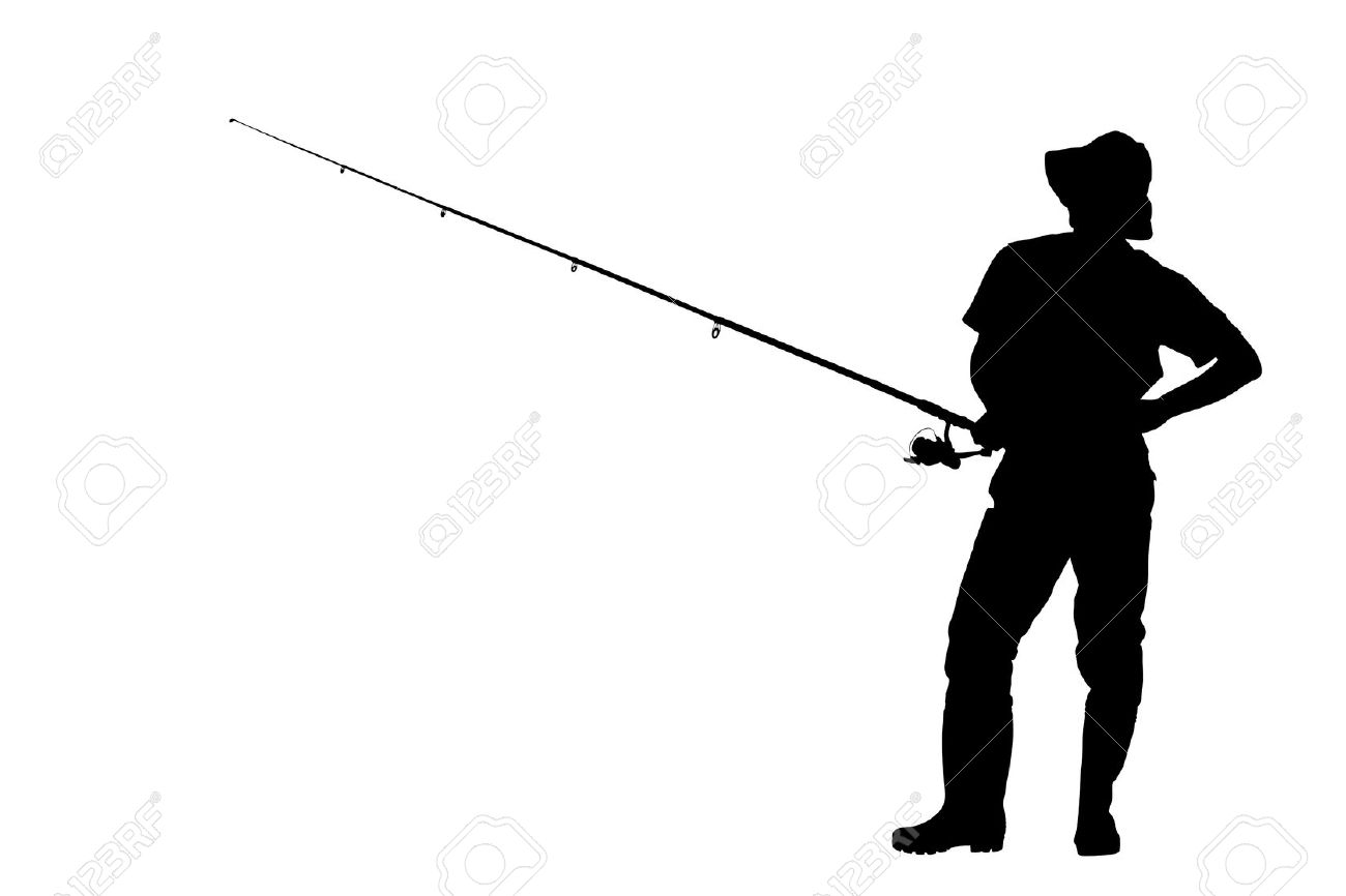 Man Fishing Boat Silhouette at GetDrawings | Free download