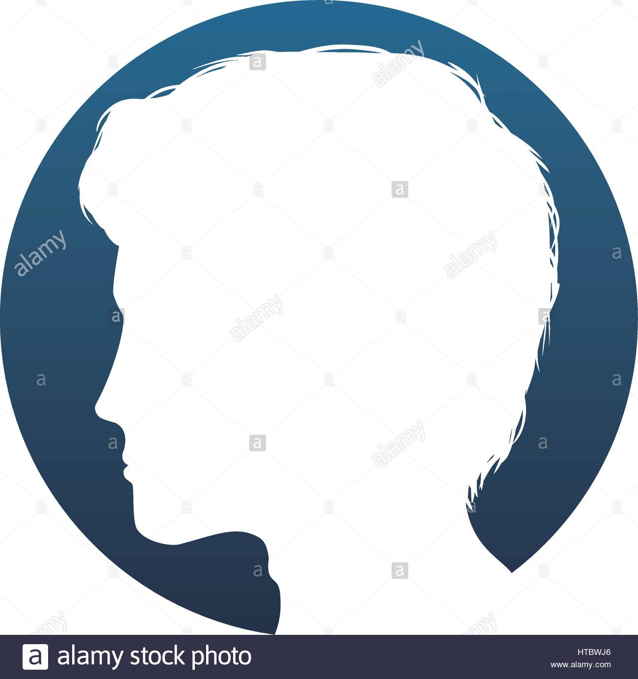 1300x1384 Man Head Silhouette Stock Vector Art Amp Illustration, Vector Image