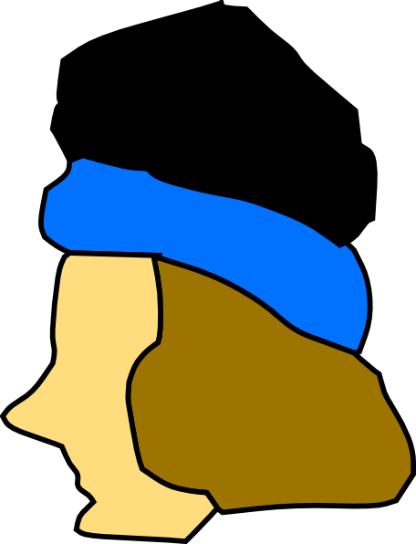 456x596 Human Silhouette Clipart