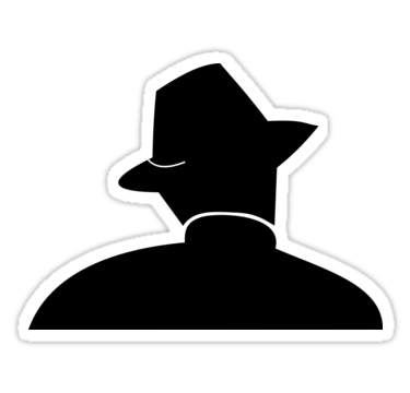 375x360 Man With Fedora Hat