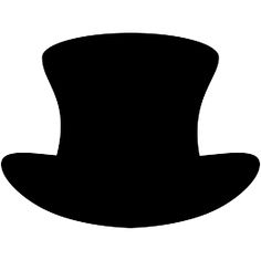 236x235 Bowler Hat Silhouette Father's Day Decor Bowler