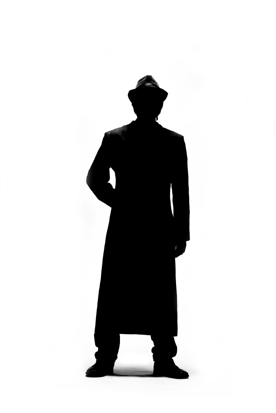 Man In Trench Coat Silhouette at GetDrawings | Free download