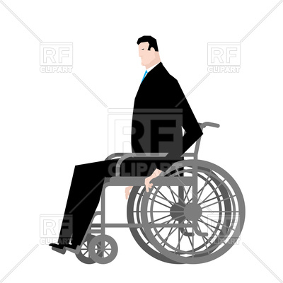 400x400 Businessman In Wheelchair