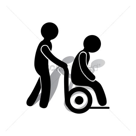 450x450 Free Wheelchair Stock Vectors Stockunlimited