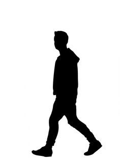 Man Leaning Silhouette at GetDrawings | Free download