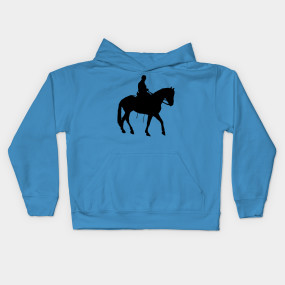 285x285 Limited Edition. Exclusive Man Riding Horse Silhouette