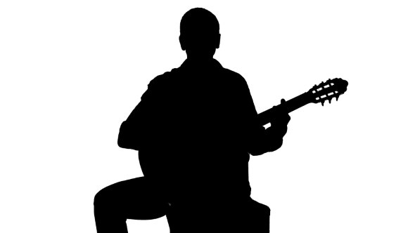 Man Playing Guitar Silhouette at GetDrawings | Free download