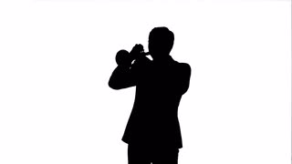 320x180 Portrait, Silhouette Of A Man