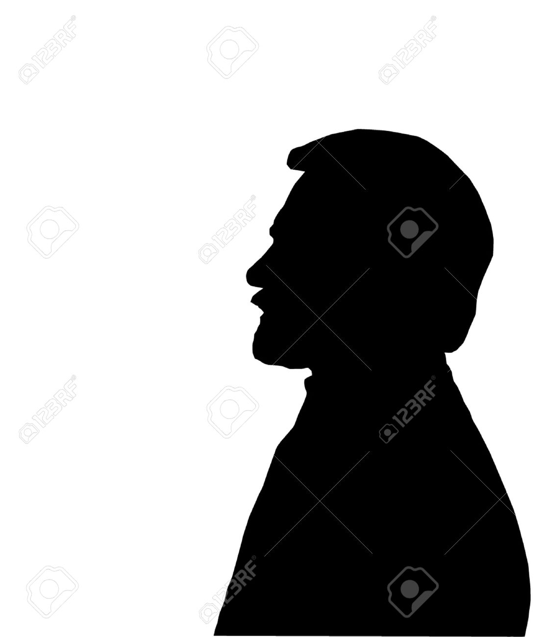 1116x1300 With Beard Clipart Silhouette Profile
