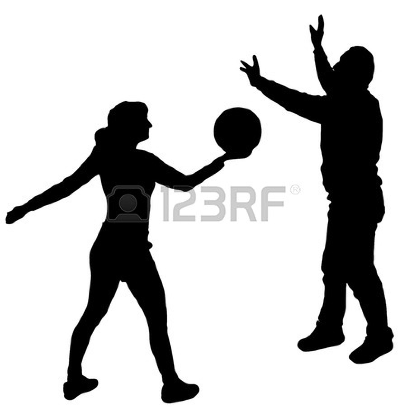 1350x1350 Volleyball Player Hitting Silhouette Clipart Panda