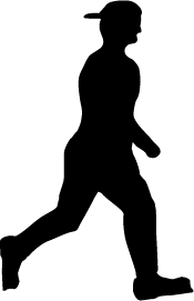 175x271 Man Running Silhouette Silhouette Of Man Running