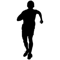 200x200 Silhouette Silhouettes Man Men Guy Guys Human People Person Body