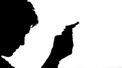 240x135 Silhouette Of An Assassin Shooting A Gun ~ Clip