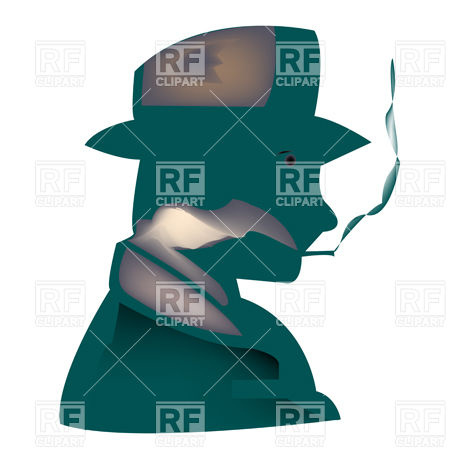 453x453 Smoking Man In Hat