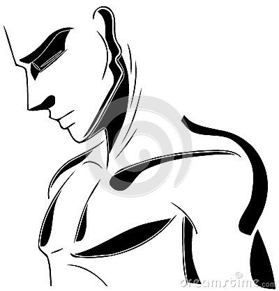 400x418 Download Silhouette Of A Man Face Stock Photo For Free Or As Low