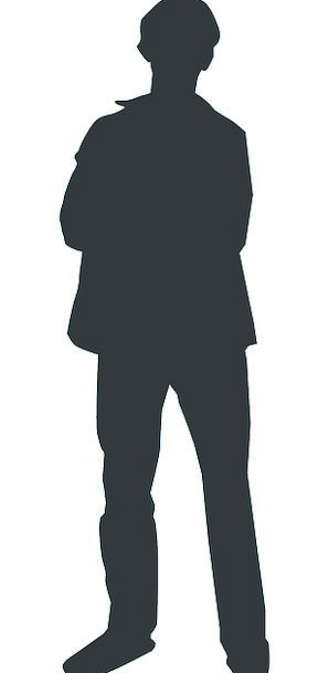 Man Silhouette Outline at GetDrawings | Free download