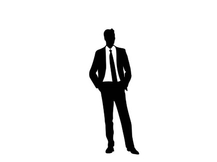 Man Silhouette Standing at GetDrawings | Free download