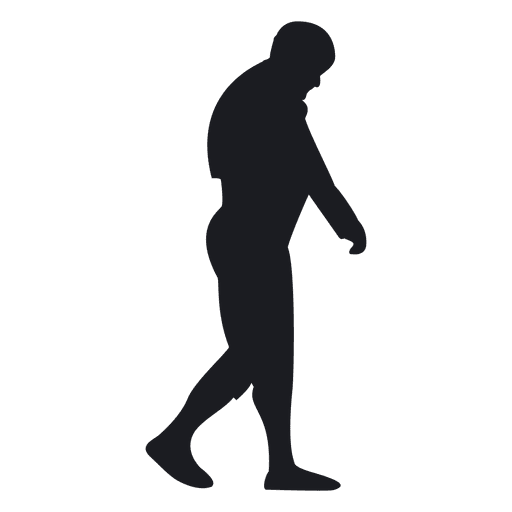 Man Silhouette Walking at GetDrawings | Free download