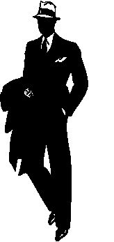 164x347 Man Silhouette Suit