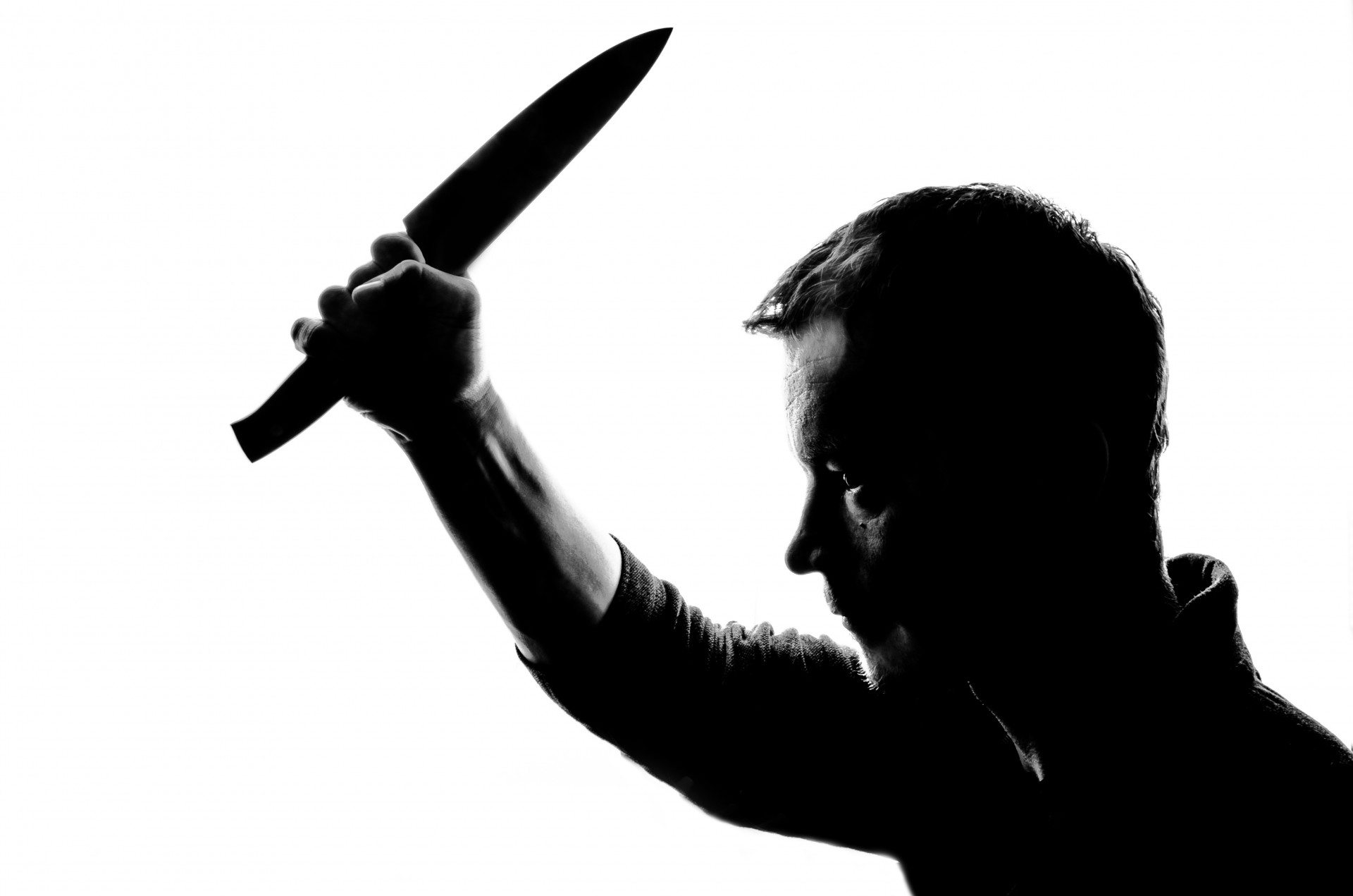 1920x1271 Horror Silhouette Of Man With Knife Free Stock Photo
