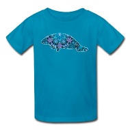 190x190 Bohemian Snowflakes Manatee By Lisac Spreadshirt