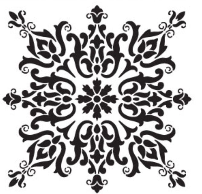 669x644 Pin By On Stencil Stenciling, Patterns