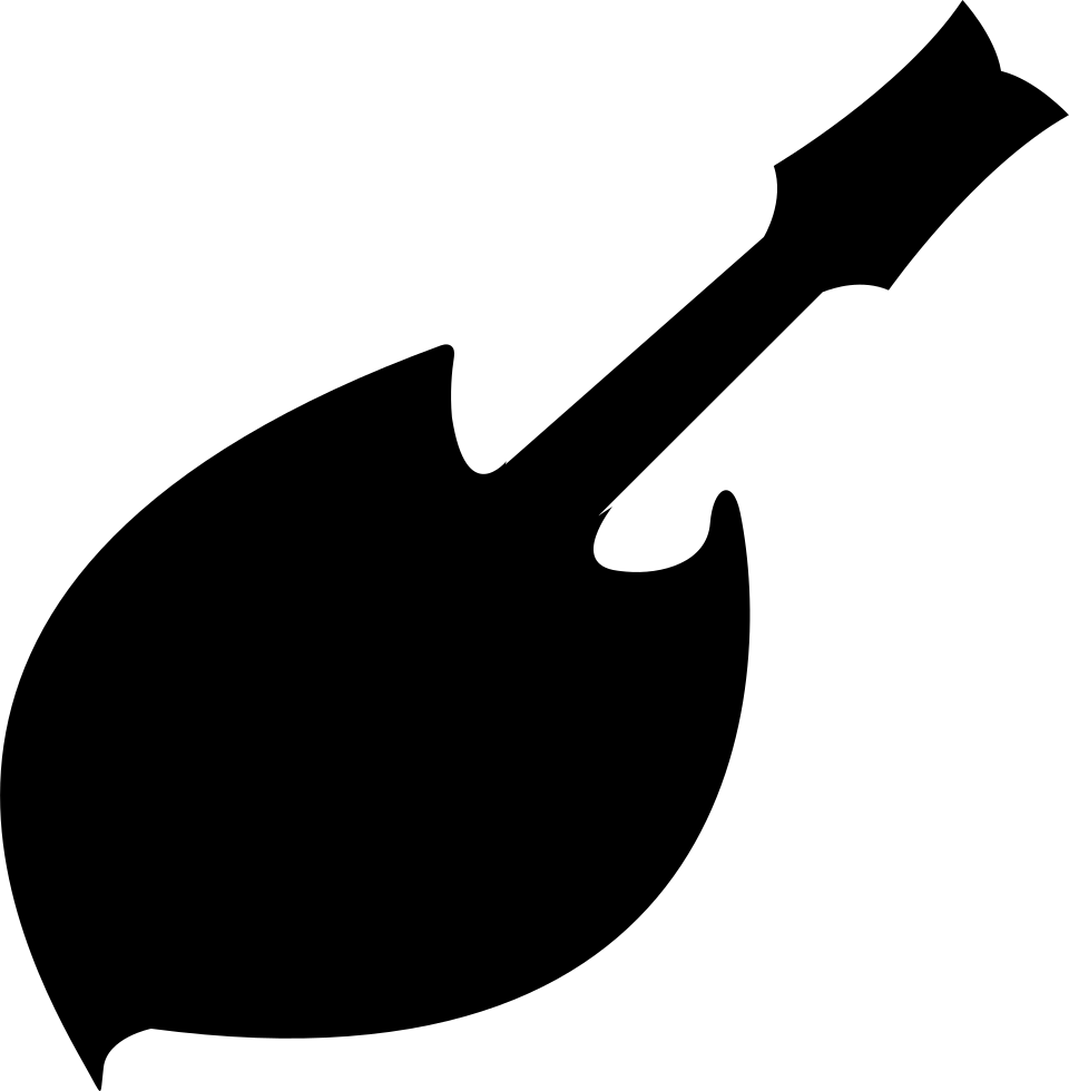 960x980 Guitar Black Silhouette Of Original Shape Svg Png Icon Free