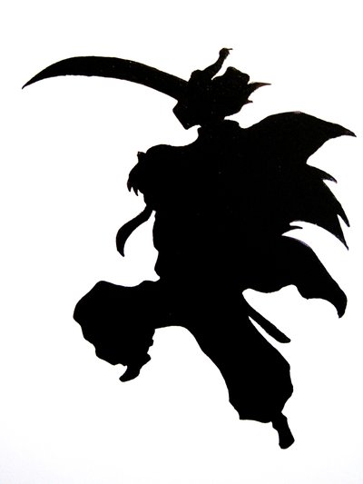 400x533 Inuyasha Silhouette By Gretzkyfan99
