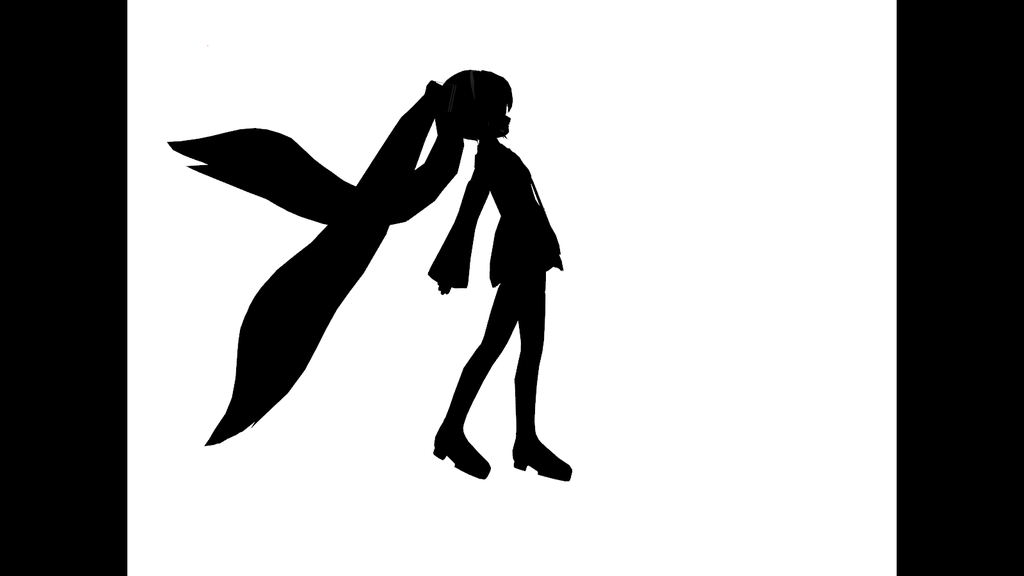 1024x576 Mmd Silhouette Of Mysteriousness By I Make Mmd Picz