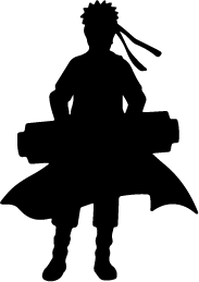183x259 Naruto Silhouette Silhouette Of Naruto