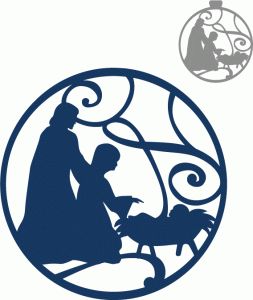 253x300 98 Best Silhouettes Images On Silhouettes, Christmas