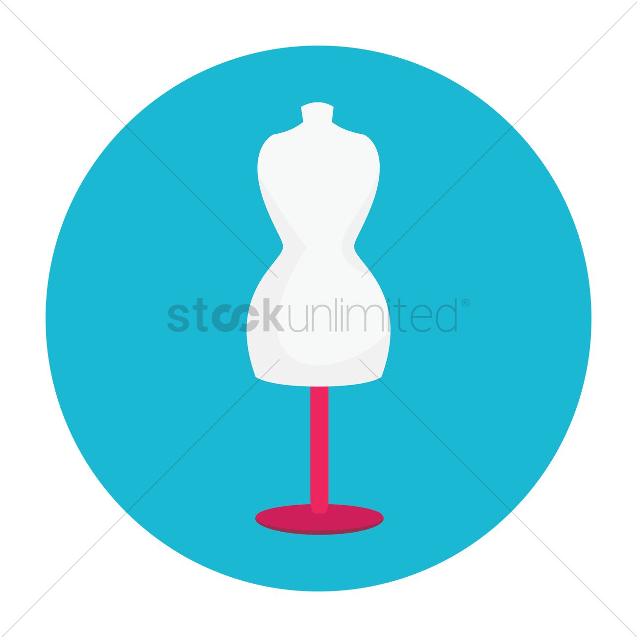 1300x1300 Free Mannequin Vector Image